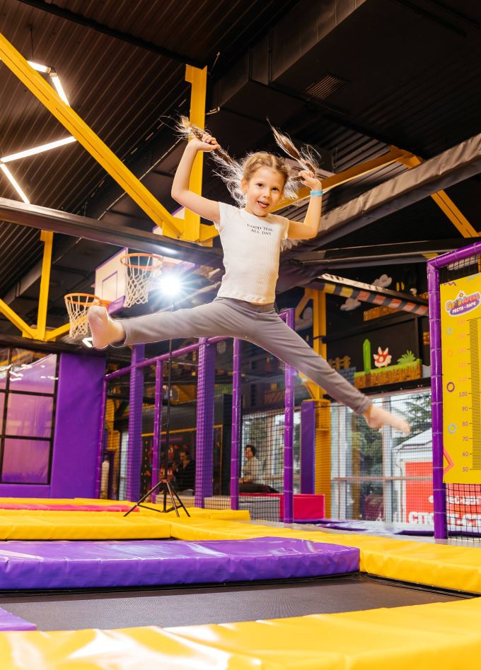 Батутная арена с активити-площадками