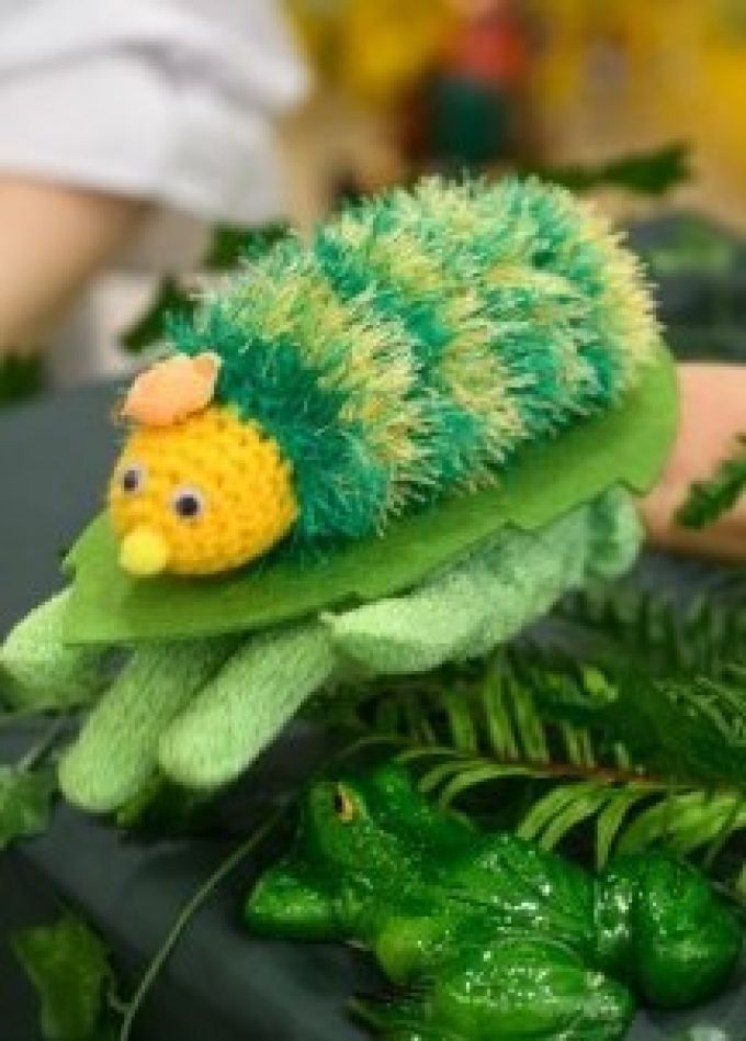 Спектакль «Приключения гусенички Гуси»