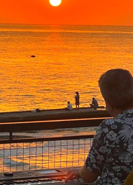 Фортепиано на закате. Музыка Пэта Метени и Баха